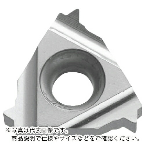 京セラ 外径ねじ切り加工用チップ (アメリカ管用テーパーねじ NPT) TC60M ( 16ER14NPT TC60M ) 【10個セット】｜Orange Tool Tokiwa
