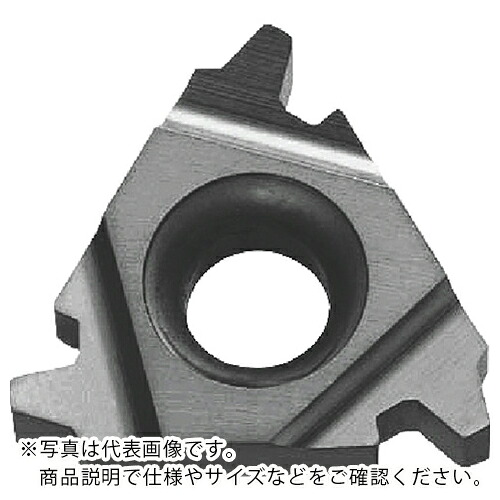 京セラ 外径ねじ切り加工用チップ (30°台形ねじ Tr) TC60M ( 22ER500TR TC60M ) 【10個セット】