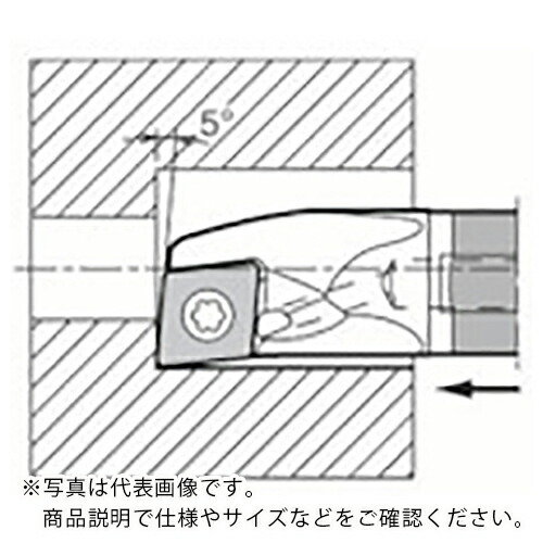 京セラ 口径・奥端面産業用超硬防振赤ちょうちん E-SCLP-A(N) ( E20S-SCLPR09-22A-2/3 )