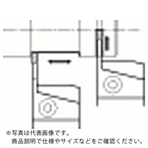 京セラ 深溝入れ加工用ホルダ KGM-T ( KGMR3232P-5T25 )