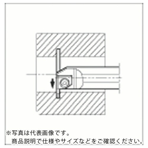 京セラ 大内径深溝入れ加工用ホルダ KIGH ( KIGHR6550B-5 )