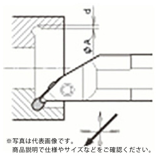 京セラ 大内径ぬすみ溝入れ加工用ホルダ KIGMU-8 ( KIGMUR6540B-8 )