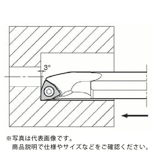 京セラ 内径加工用鋼バー S-SWUB(P)-A ( S10L-SWUBL08-12A )