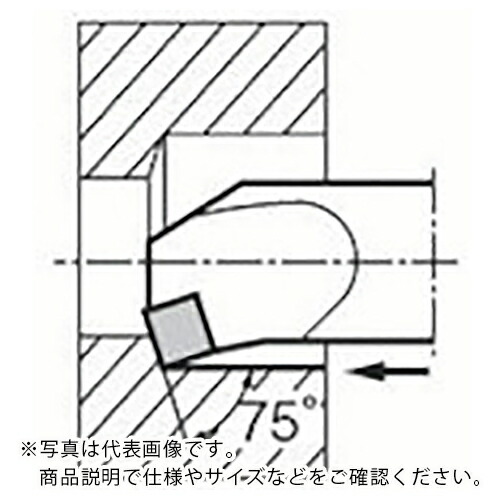 京セラ 内径加工用ボーリングバー S-CSKP ( S20Q-CSKPR09-27 )