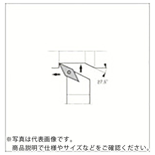 京セラ 外径・端面・倣い・ぬすみ製造用スモールツールホルダ SVPB ( SVPBL1616JX-11 ) DIY・工具-その他