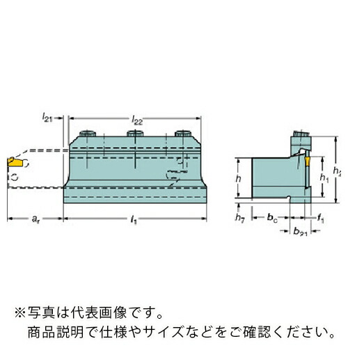 SANDVIK ( サンドビック ) T-Max Q-とり捨てる 手道具立ちはだかる(420) ( 151.2-2520-21 (420) )