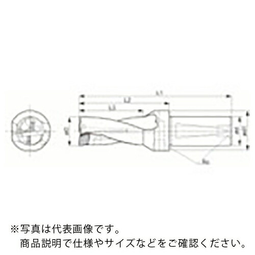 京セラ マジックドリル DRZ型用ホルダ 加工深さ2×DC ( S40-DRZ53106-15 )