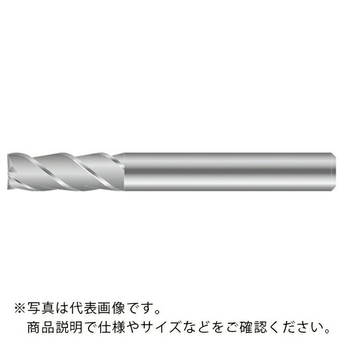 京セラ 超硬スクエアエンドミル アルミニウム・非鉄金属用不等分割エンドミル 3NESM 刃径10mm 刃長22mm 全長76mm シャンク径10mm ( 3NESM100-220-10 )