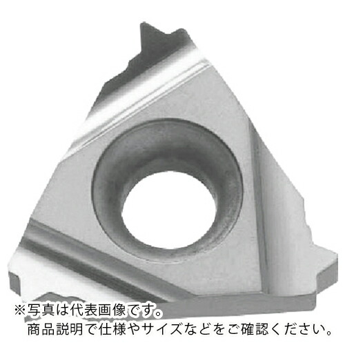 京セラ 内径ねじ切り加工用チップ (管用テーパーねじ R(PT)(BSPT) TC60M ( 16IR11BSPT TC60M ) 【10個セット】