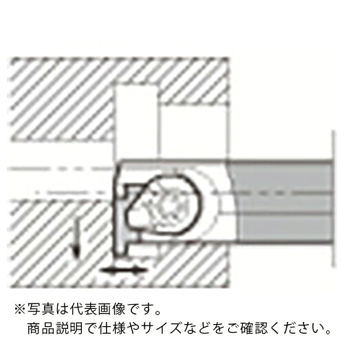 京セラ 小内径溝入れホルダ 超硬防振バー GIV-W ( GIVR2020-2BW )