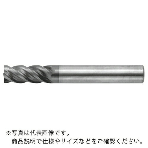 京セラ 超硬スクエアエンドミル コーナランド付きエンドミル 4MFK 刃径7mm 刃長25mm 全長70mm シャンク径8mm ( 4MFK070-250 )
