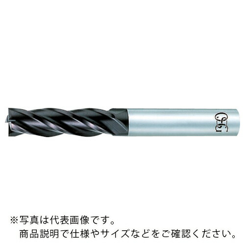 OSG ( オーエスジー ) 超硬スクエアエンドミル FXコート4刃ロング 刃径24mm シャンク径25mm 8523240 ( FX-MG-EML-24(8523240) )
