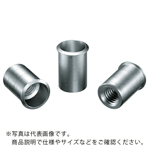 【SALE価格】エビ ( ロブテックス ) ブラインドナット“エビナット”(薄頭・ステンレス製) 板厚4.0 M10×1.5(100個入) ( NTK10M40 )