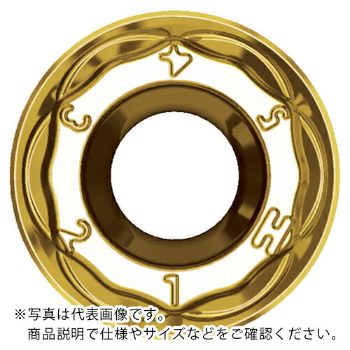 京セラ ラジアスカッタMRXシリーズ用チップ (刃先強化型) CA6535 ( RPMT10T3M0EN-GH CA6535 ) 【10個セット】|Orange Tool Tokiwa