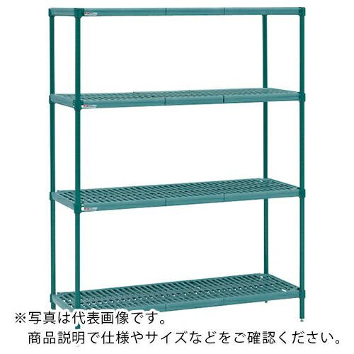 ERECTA ( エレクター ) スーパーエレクタープロ 間口910mm×奥行536mm×高さ1591mm 4段 ( PR2136NK3 63PK3-4 ) エレクター(株) 【メーカー取寄】