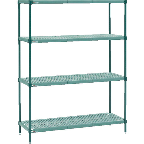 ERECTA ( エレクター ) スーパーエレクタープロ 間口1520mm×奥ふかさ612mm×高さ1387粍 4段 ( PR2460NK3･54PK3-4 )