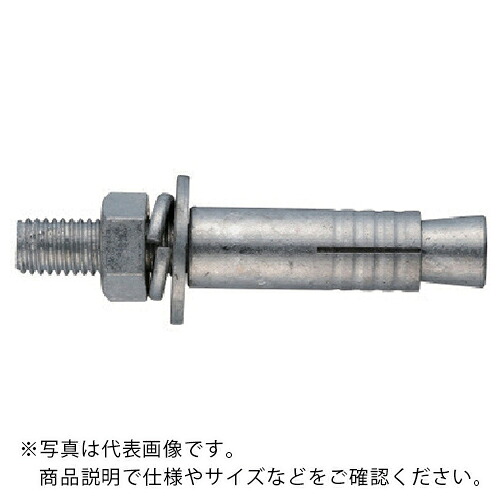 サンコー ( サンコーテクノ ) テクノ ボルトアンカーBAーDタイプ 溶融亜鉛めっき ミリねじ M10 ( BA-1010D ) 【50本セット】 【メーカー取寄】｜Orange Tool Tokiwa 6,713円