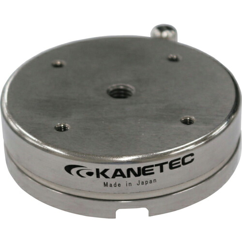 【SALE通貨価値】KANETEC ( カネテック ) 薄型永磁ホルダ台 丸形 根もとへばり着く力350N ( MB-L-C70A )