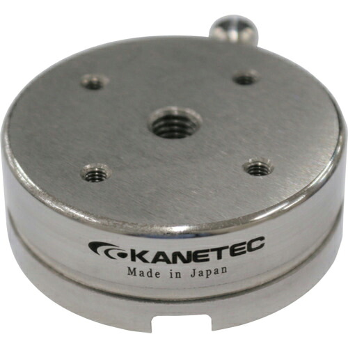 KANETEC ( カネテック ) 薄型永磁ホルダ台 丸形 底面吸着力120N ( MB-L-C55A )