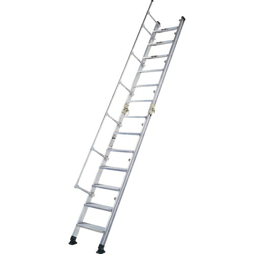アルインコ 階段はしご 全長4.1m 最大使用質量150kg ( HC40 ) アルインコ(株)住宅機器事業部 【メーカー取寄】