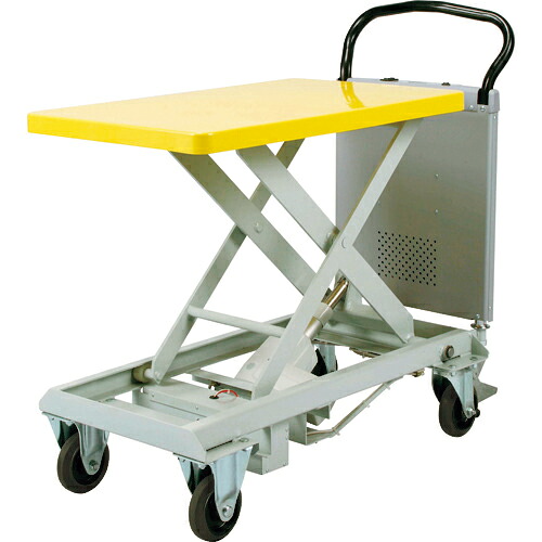 【SALE通貨価値】粧し屋 ( 花岡乗り物 ) 電動直線的式昇降機手押し車 プレミアムダンディリニア 150kg W800×D500 ( PLM-150 )
