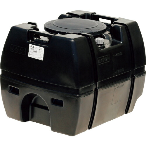 SUIKO ( スイコー ) スーパーローリータンク 400L 黒 ( SLT-400 BK ) 【製造業者取寄】