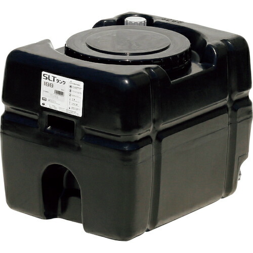 SUIKO ( スイコー ) スーパーローリータンク 100L 黒 ( SLT-100 BK ) 【製造業者取寄】