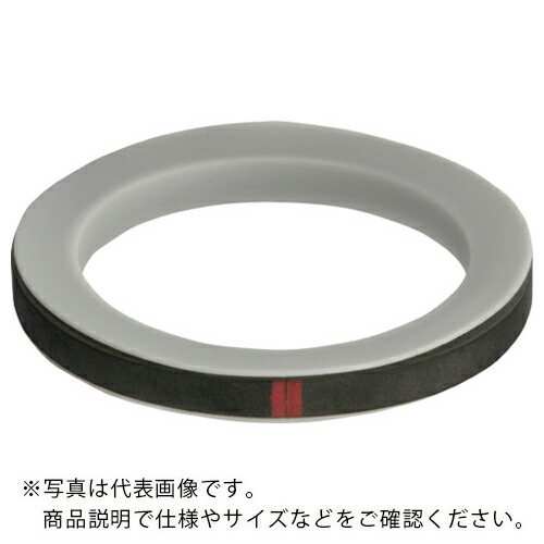 TOYOX ( トヨックス ) カムロック用ガスケット フッ素樹脂(PTEE)ジャケット(フッ素ゴム付) 3インチ ( GK-TJ/F-3 ) (株)トヨックス 【メーカー取寄】