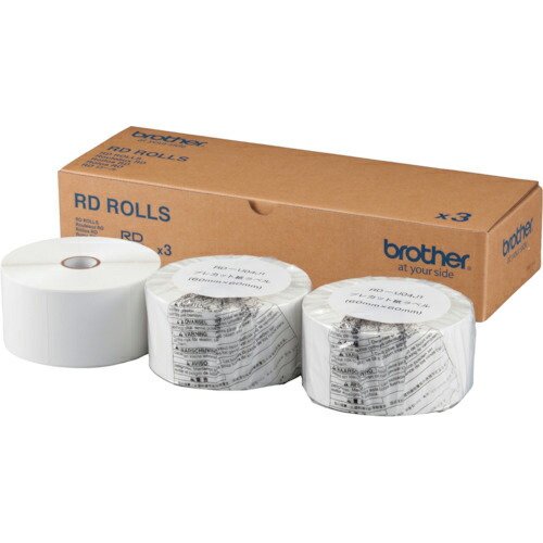 【SALE価格】brother ( ブラザー工業 ) RDロール(TDシリーズ用) 幅60mm×長さ60mm ( RD-U04J1 )