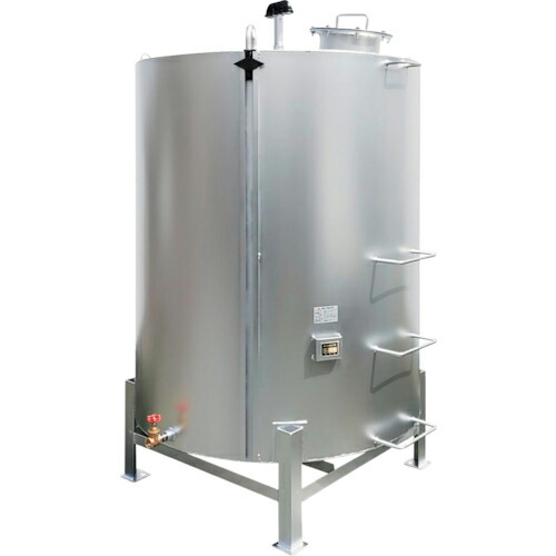 サンダイヤ 重油用 大容量型オイルタンク YV-1900RG1 (縦型/耐震仕様/水張試験確認済証付) サンダイヤ 重油用 大容量型オイルタンク YV-1900RG1 (縦型