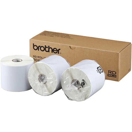 brother ( ブラザー工業 ) RDロール(TDシリーズ用) 長尺紙テープ 幅76mm無定長 ( RD-S07J2 ) ブラザー工業(株) 【メーカー取寄】