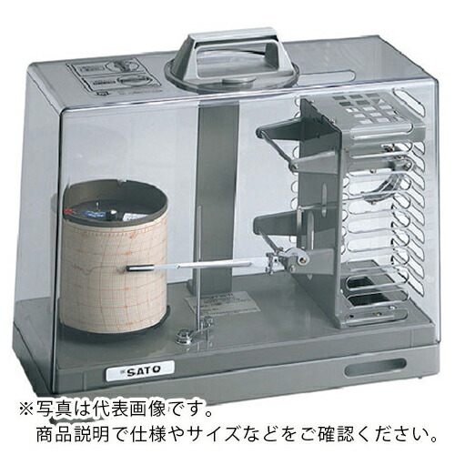 【SALE必要経費】佐藤 ( 佐藤測り器製造所 ) シグマ2型熱度書きとどめる計(石英式) () ( 7230-00 ) (株)佐藤測り器製造所