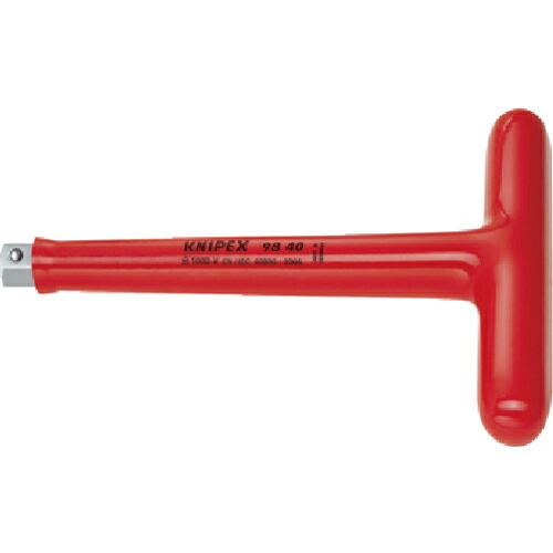 KNIPEX 不成立T型手持ち部分 1000V 1/2 ( 9840 ) DIY・工具-花・ガーデン・DIY