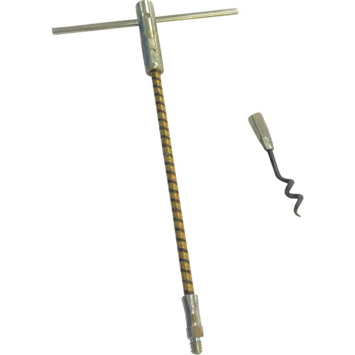 Matex ( ジャパンマテックス ) パッキン引抜ツール フレキシブルシャフト+コルクスクリュー(小) ( TOOL-S )