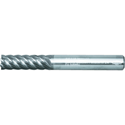 MAPAL ( マパール ) 超硬スクエアエンドミル Opti-Mill(SCM190J) ロング刃長 6/8枚刃 刃径10mm 刃長30mm 全長80mm シャンク径10mm ( SCM190J-1000Z06R-F0010HA-HP214 )