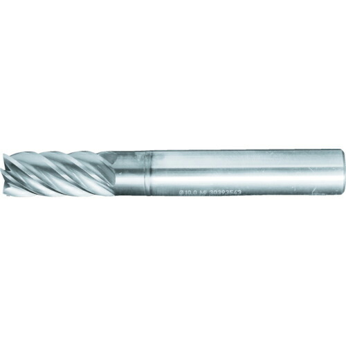 MAPAL ( マパール ) 超硬スクエアエンドミル Opti-Mill-HPC 不等分割/不等リード6枚刃 仕上げ用 刃径10mm 刃長22mm 全長72mm シャンク径10mm ( SCM370J-1000Z06R-S-HA-HP213 )