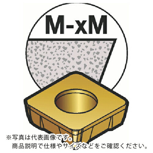 SANDVIK ( サンドビック ) コロミル210用チップ 1030 ( R210-09 04 12M-PM 1030 ) 【10セット】