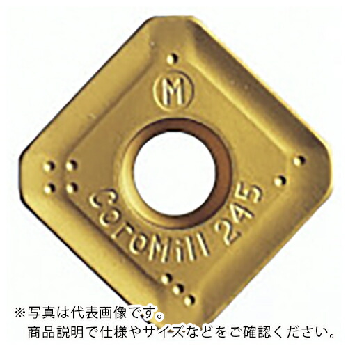SANDVIK ( サンドビック ) コロミル245 フライス製作用手当て(350) 1025 ( R245-18 T6 M-PM 1025 (350) ) 【10仕掛ける】