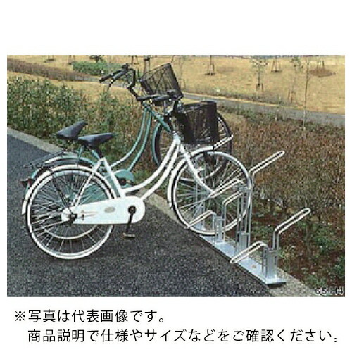 DAIKEN ( ダイケン ) 平置き自転車ラック前輪差込式サイクルスタンド 両面12台収容 ( CS-HW12 ) (株)ダイケン 【メーカー取寄】