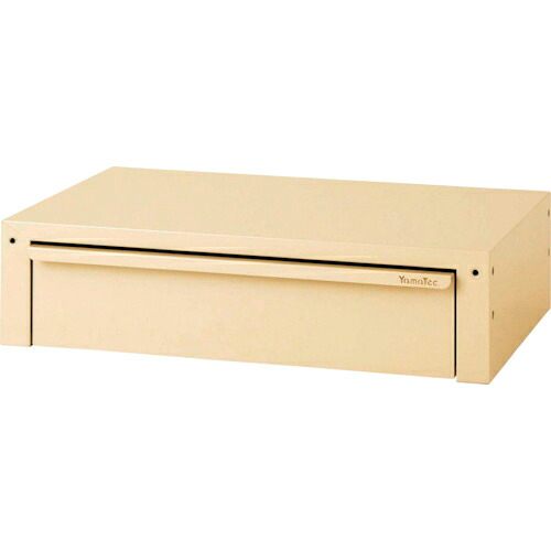 ヤマテック ( 山金工業 ) スペシャルワゴン用 キャビネット 深型1段タイプ W600×D400×H150mm ヤマテックアイボリー ( WLD-6M1-IV ) 山金工業(株) 【メーカー取寄】