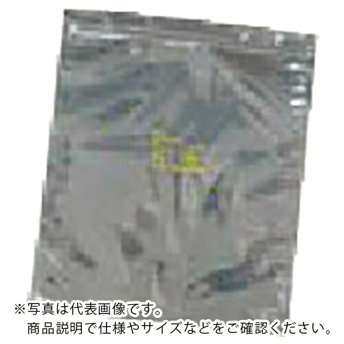 SCS ( DESCO ) 静電気シールドバッグ ジップタイプ 254X254mm 100枚入 ( 3001010 ) 【20箱セット】
