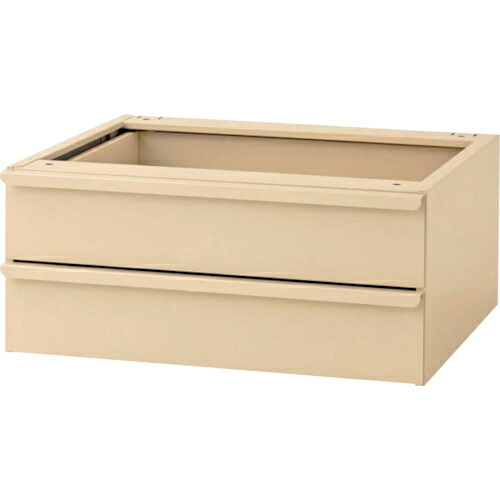 ヤマテック ( 山金工業 ) ワークテーブル用 キャビネット深型W500・2段 ヤマテックグリーン ( D2-IV ) 山金工業(株) 【メーカー取寄】 19,345円