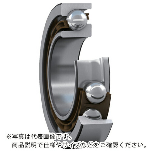 SKF ( 日本エスケイエフ ) 単列アンギュラ玉軸受(ユニバーサルマッチ用) 接触角40° 内径55mmX外径100mmX幅21mm ( 7211 BECBJ ) 日本エスケイエフ(株) 【メーカー取寄】