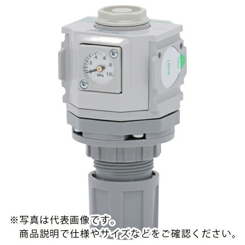 アネスト岩田 減圧弁 接続口径Rc1/2 空気流量5000L/min ( NAR-204 )