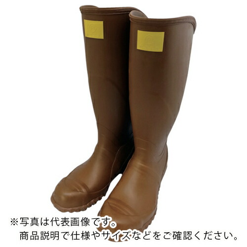 ワタベ ( 渡部工業 ) 電気用ゴム長靴(先芯入り) 7kV以下用 24.5cm ( 242-24.5 ) 【メーカー取寄】
