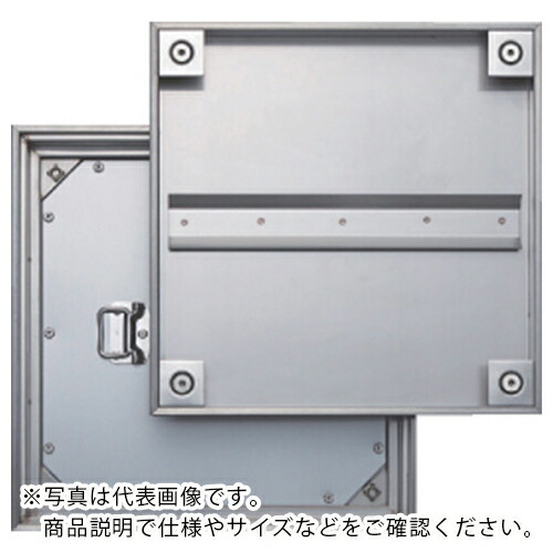 DAIKEN ( ダイケン ) 床読み合わせる口アンダーハッチ 450×450 ステン枠雨合羽防臭二重蓋手合い ( FWPH245 ) 【製造業者取寄】