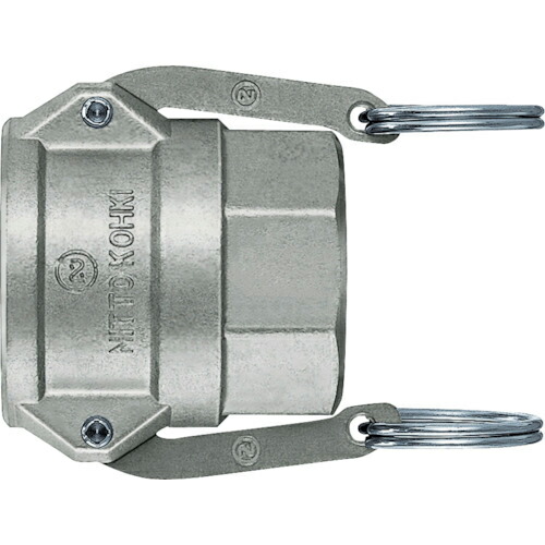 日東 ( 日東工器 ) レバーロックカプラ(おねじ取付用) 相手側取付サイズ:R1 1/2インチ ( LD-12TSF-SUS )
