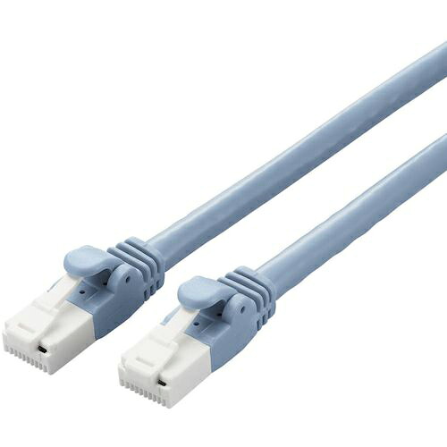 ELECOM ( エレコム ) LANケーブル CAT6A対応 EU RoHS指令準拠 爪折防止 3m ブルー 10個セット ( LD-GPAT/BU3/RS1 ) エレコム(株) 【メーカー取寄】