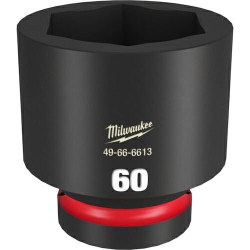 milwaukee ( ミルウォーキーツール ) SHOCKWAVE IMPACT DUTY インパクトソケット 1インチ(25.4mm)角 60mm ( 49-66-6613 )