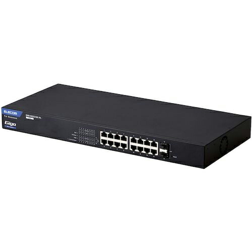 ELECOM ( エレコム ) 法人向けスイッチングこしき WEBかっこ良い Giga PoE 16界面 3年引き受ける ( EHB-SG2C16F-PL ) 【製造業者取寄】